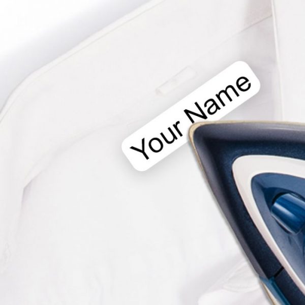 72 IRON-ON Woven Name Tapes
