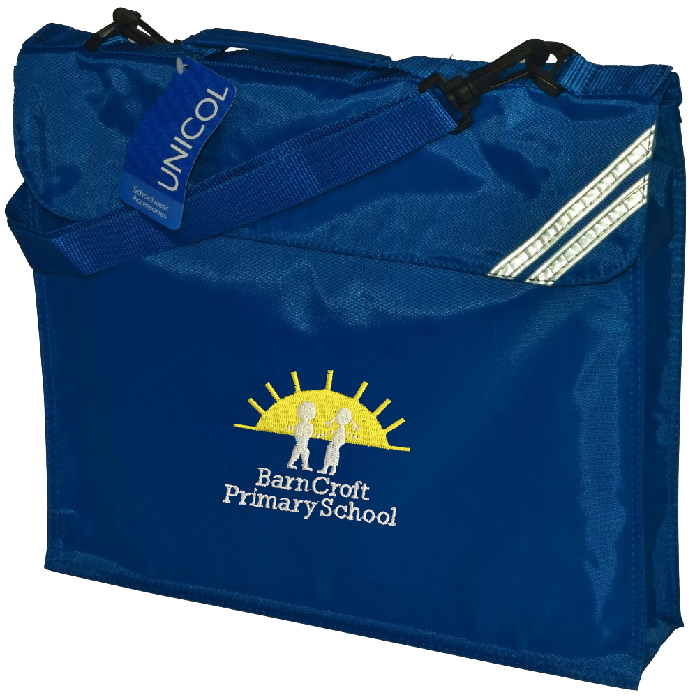 Barncroft Primary School Deluxe Bookbag - Victoria 2 Schoolwear