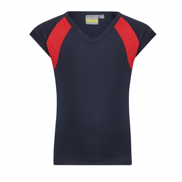 Girls Fitted Sports Top