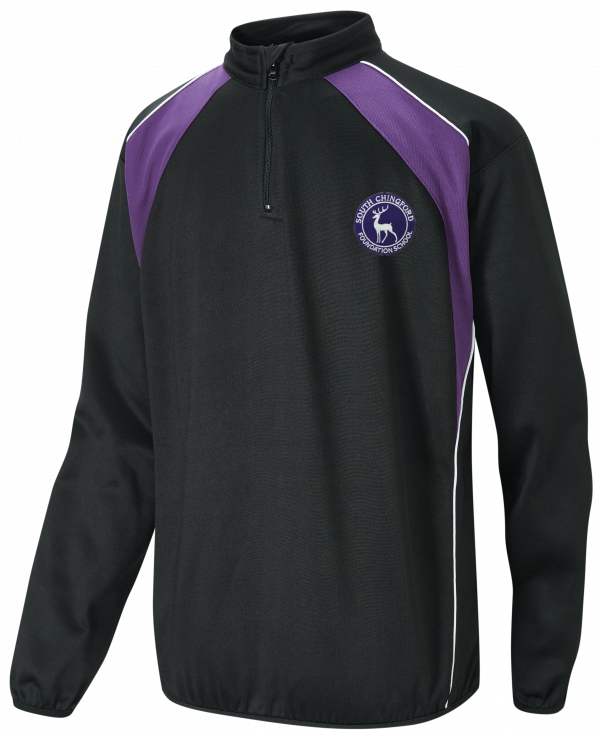 South Chingford Foundation School PE 1/4  Zip Top