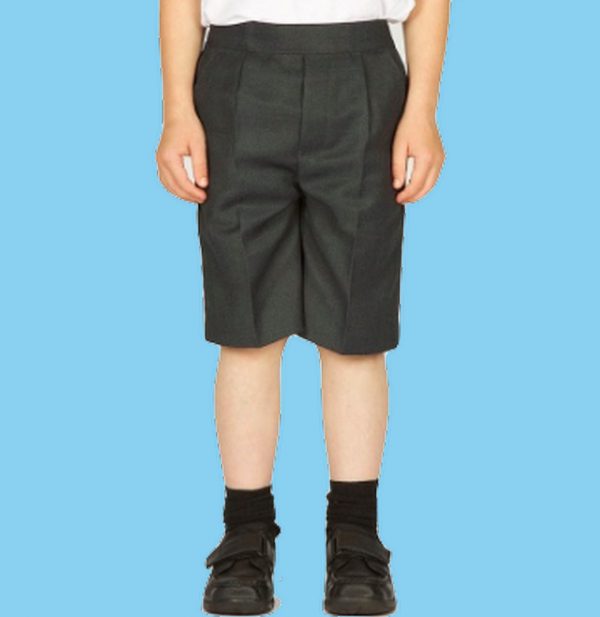 Junior Boys Pull Up School Shorts