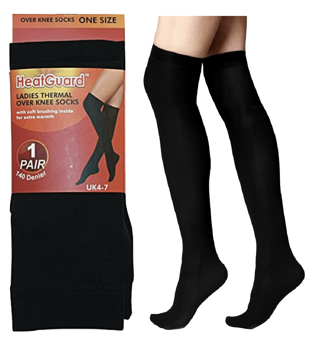 HeatGuard Thermal Over the Knee Socks - Victoria 2 Schoolwear