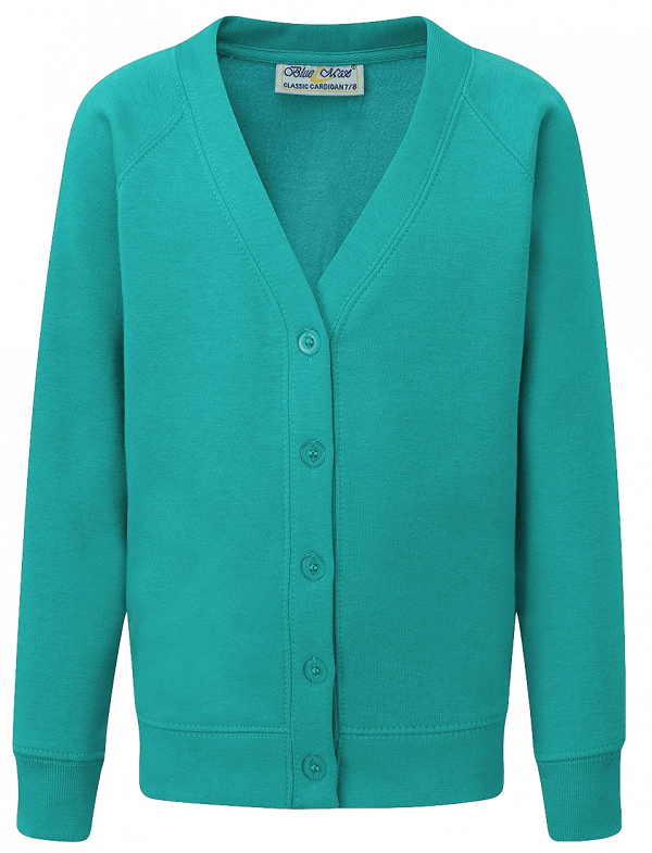 Jade Sweat Cardigan (without logo)