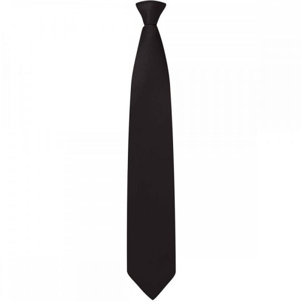 24 x Plain Black Ties – Security, Advertising, Corporate - Image 2