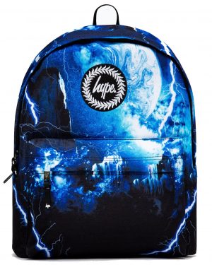 HYPE BLUE GALAXY LIGHTENING BACKPACK