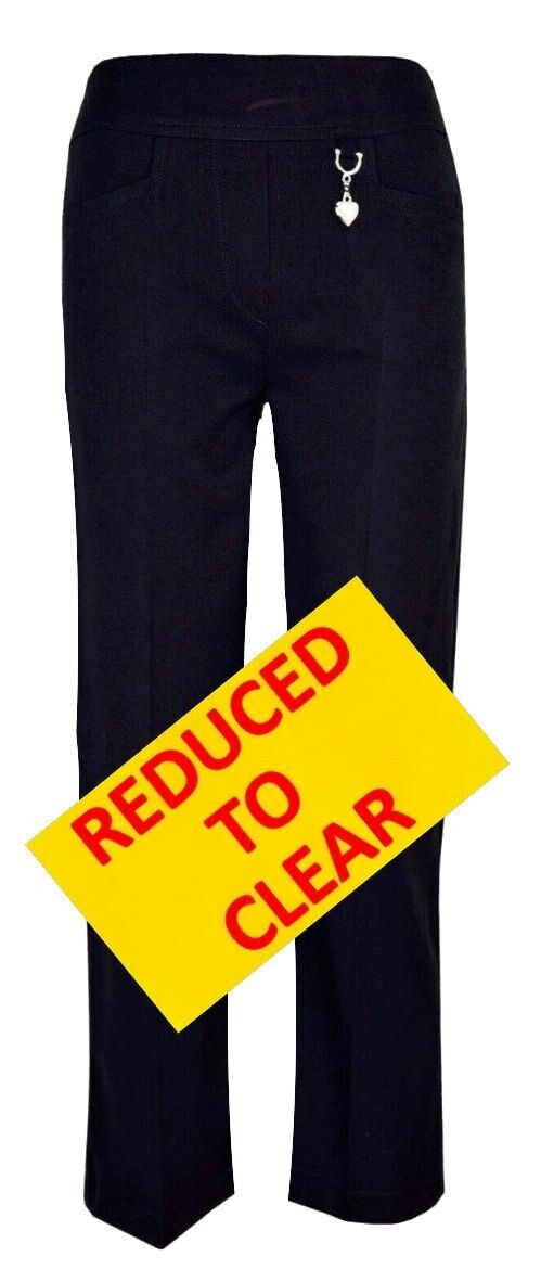 Senior Girls Black Longer Length Skinny School Trouser  School  George at  ASDA