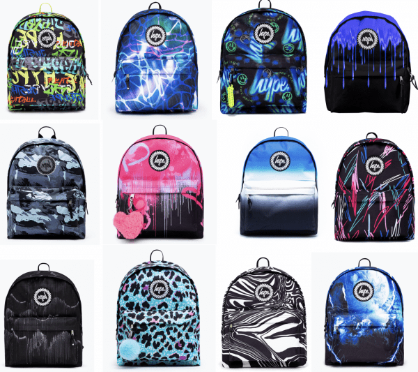 HYPE BACKPACKS