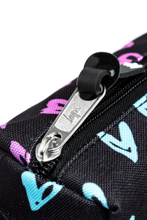 HYPE SCRIBBLE HEART CREST PENCIL CASE - Image 4