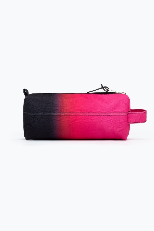 HYPE BLACK PINK FADE CREST PENCIL CASE - Image 4