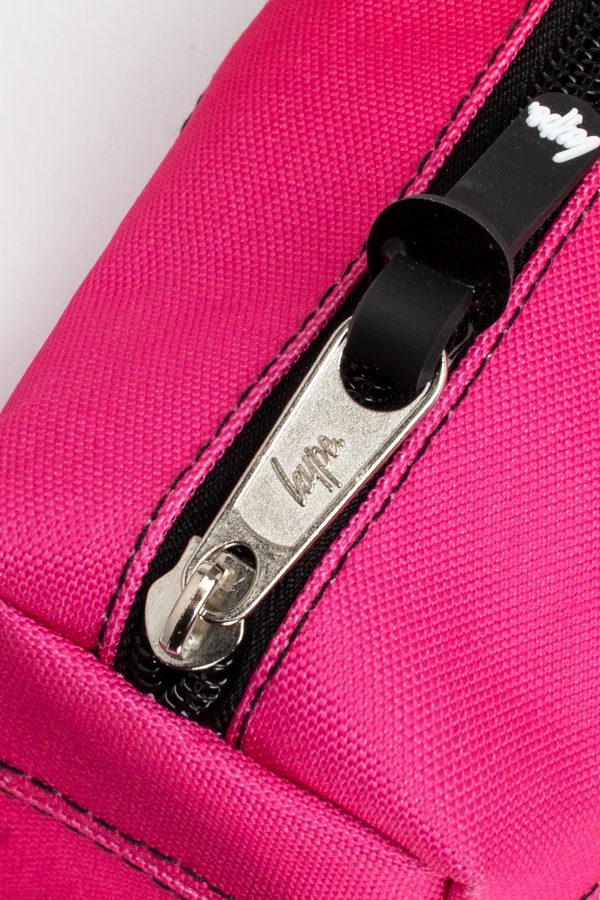 HYPE BLACK PINK FADE CREST PENCIL CASE - Image 3