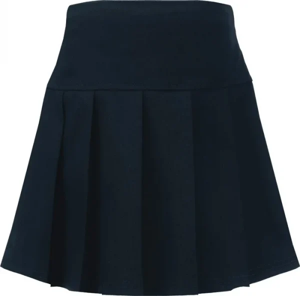 Junior Drop Waist Pleated Skirt - Image 4