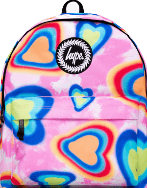 HYPE MULTI GLOW HEARTS BACKPACK