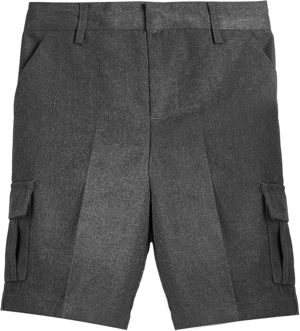 Junior Cargo Grey School Shorts