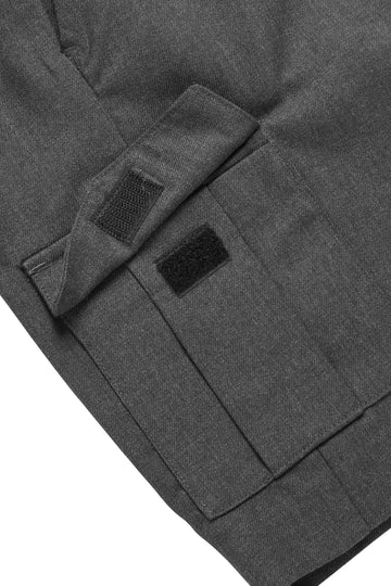 Junior Cargo Grey School Shorts - Image 6