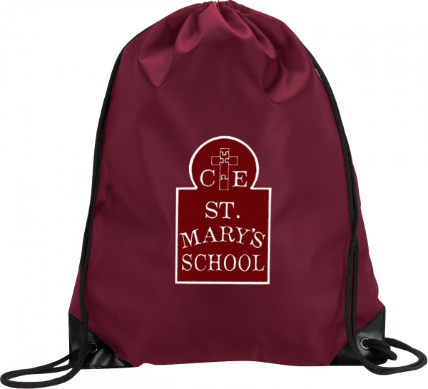 St Mary's CofE Primary School Logo PE Bag